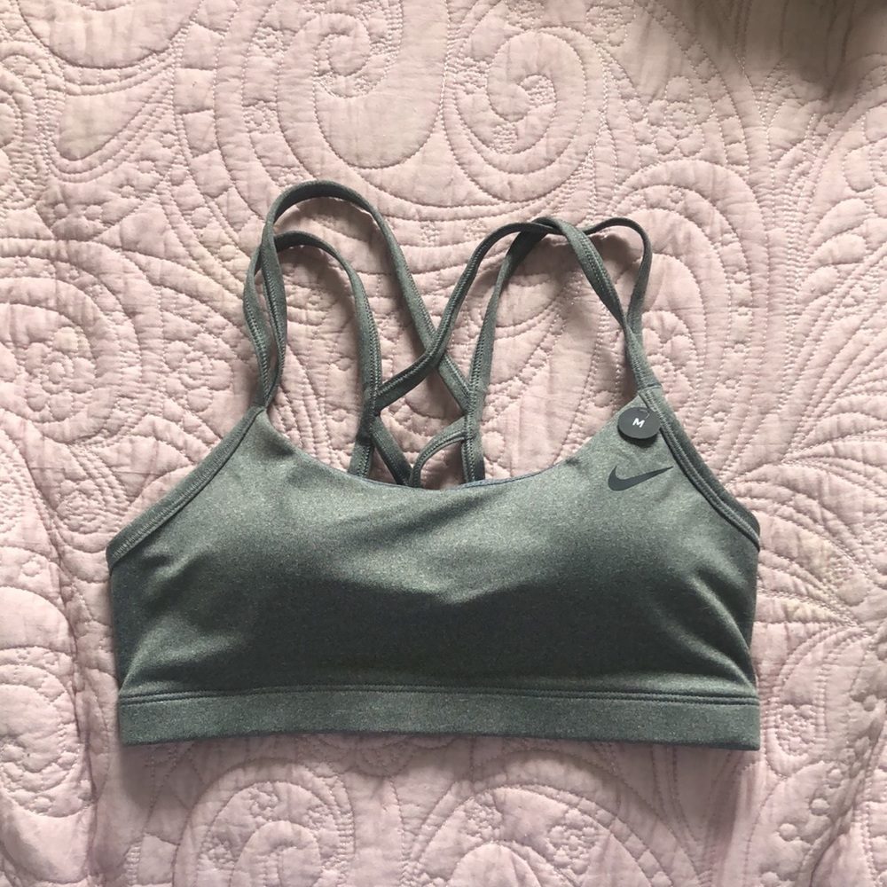 Nike spaghetti strap sports bra